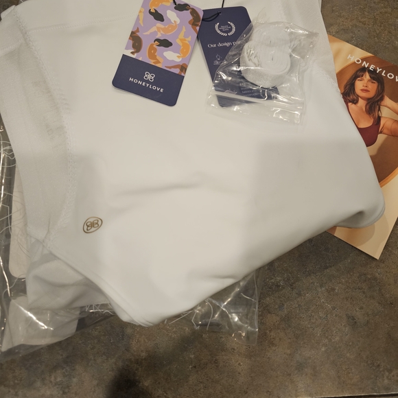 Honeylove White Queen Brief - Picture 3 of 7